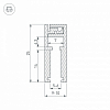 Профиль для стекла Arlight KLUS-GLASS-56-2000 ANOD 019193 100_100_1887181