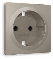 Накладка для розетки с заземлением и со шторками Ambrella Volt ALFA AP3670 500_191_2306618
