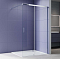 AQ.WISL.120.1CH Душевая перегородка раздвижная Walk in с держателем 1200x2000 профиль хром, стекло прозрачное 5/6мм