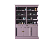 Двухсекционный шкаф Leontina Lavanda для посуды арт ST9330/3L 250_100_Array