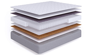 Матрас Simple Soft Cocos S500 160x186 средней жесткости высотой 18 см 500_191_1748636