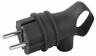 Вилка угловая с заземлением Эра  VX12-B-IP44 500_191_3224263