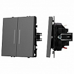 Выключатель проходной двухклавишный без рамки Arlight SWT 054269 250_100_Array