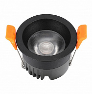 Встраиваемый светильник iLedex Technical Mars DIM 107-7W-D64-4000K-24DG-BK 500_191_3234045