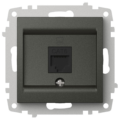 Розетка Ethernet RJ-45 без рамки Elbi Eleсtriс Zena Vega 609-011100-247 400_400_2195295
