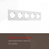Рамка на 5 постов Arte Milano am-502.01 502.01-5.white 100_100_2168100