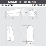 Накладной светильник Fumagalli Mamete 2A3.000.000.WXZ1L 250_100_1805809