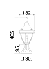 Ландшафтный светильник Outdoor O027FL-01B 100_100_3066365