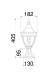 Ландшафтный светильник Outdoor O027FL-01B 250_100_3066365
