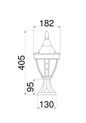Ландшафтный светильник Outdoor O027FL-01B 400_400_3066365