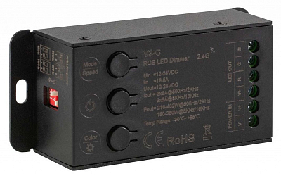 Контроллер-регулятор цвета RGB ELFLED  ELFLED-RGBcontrV3-С 400_400_3238278