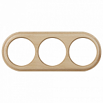 Рамка на 3 поста Werkel Legend (светлый бук) W0035224 250_100_2128285