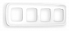 Рамка на 4 поста Ambrella Volt OMEGA OF640104 100_100_2307592