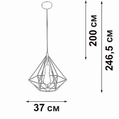 Подвесной светильник Vitaluce V28041 V28041-1/1S 400_400_2864273
