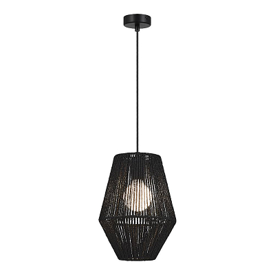 SLE6025-413-01 Светильник подвесной черный/черный E27 1*40W СЕННА 400_400_2954564