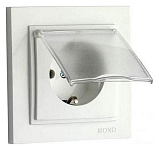 Розетка с заземлением с крышкой Mono Electric Despina 102-010021-118 250_100_2162431