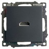 Розетка HDMI без рамки Stekker Катрин 50062 500_191_2301246