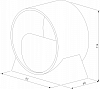 Накладной светильник Elektrostandard Coneto a063683 100_100_1775314