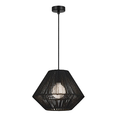 SLE6025-403-01 Светильник подвесной черный/черный E27 1*40W СЕННА 400_400_2954549