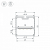 Профиль накладной Arlight LINE 059807 100_100_2865967
