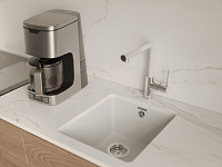 RIVELATO Мойка BERKANA 35 подст.монтаж 1-чаш 415*455 brina арт. 250_100_2901198
