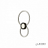 Накладной светильник iLedex Galaxy X046324 24W 3000K BK 100_100_1991244