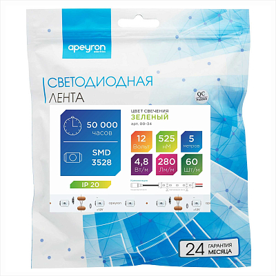 Лента светодиодная Apeyron Electrics  00-34 400_400_3080340