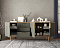 Комод "Line" удлиненный R25/browngrey