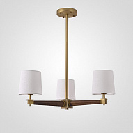 Люстра на штанге Imperiumloft Jorgenson White/Dark wood STAVRA01 500_191_2423212