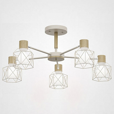 Люстра на штанге Imperiumloft Corf White CORF-B01 400_400_2423153