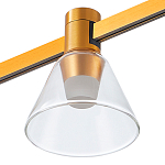 ST814.206.03 Магнитный трековый светильник FARM Золотистый LED 1*3W 3000K 89Lm Ra90 120 IP20 D90xH10 ФАРМ 250_100_2946446