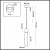 Подвесной светильник Odeon Light Lolla 6625/1 100_100_2379261