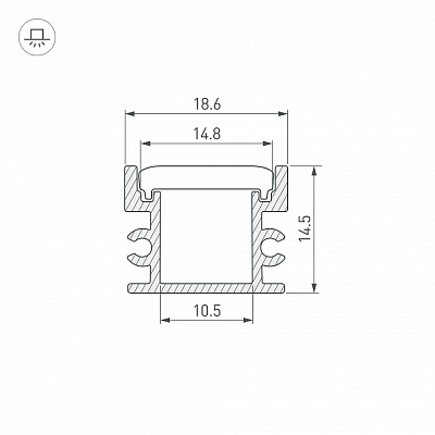 Профиль накладной Arlight FLOOR 045672 400_400_1903938