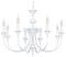 Подвесная люстра Arte Lamp Collinetta A4094LM-8WH