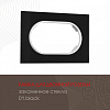Рамка для двойной розетки Arte Milano am-502.01 502.01-double.black 100_100_2168102