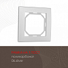 Рамка на 1 пост Arte Milano am-503.06 503.06-1.silver 100_100_2168624