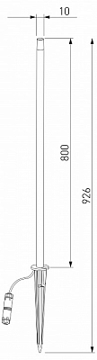 Наземный низкий светильник Elektrostandard Lumos a066689 400_400_2124248