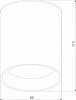 Накладной светильник Elektrostandard Light LED a056270 100_100_1773785