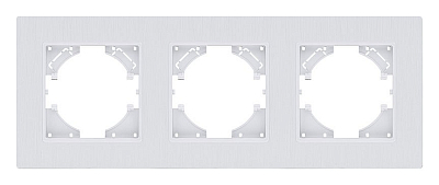 Рамка на 3 поста Kollinger Eleganz Plex EP3WH 400_400_3118560