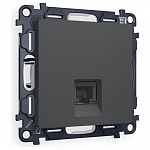Розетка Ethernet RJ-45 и со шторками, без рамки Ambrella Volt ALFA MA912005 250_100_Array