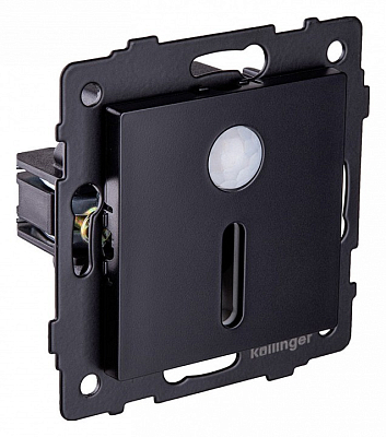 Заглушка для поста с подсветкой, без рамки Kollinger  REA-045BK 400_400_3123569