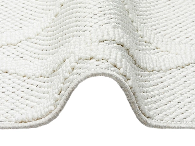 Ковер COZY 80*150, белый 851574 400_400_2063081