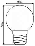 Лампа светодиодная Feron Saffit LB-37 E27 1Вт 6400K 25115 250_100_1924457