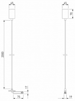 Подвес для трека Elektrostandard Line Magnetic a069703 400_400_588850