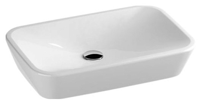 Умывальник Ceramic 600 R белый 400_400_3227835