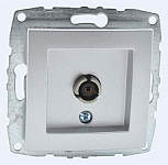 ТВ-розетка проходная без рамки Mono Electric Despina / Larissa 500-002105-137 250_100_Array