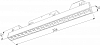 Встраиваемый светильник Elektrostandard Slim Magnetic a066585 100_100_1776393
