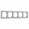 Рамка на 5 постов Werkel Hammer серебряный W0052406