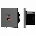 Розетка 2хUSB type A и C без рамки Arlight SCT 054319 250_100_1603169