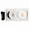 Встраиваемый светильник Arlight CL-SIMPLE-S148x80-2x9W Warm3000 (WH, 45 deg) 026876 100_100_1887976